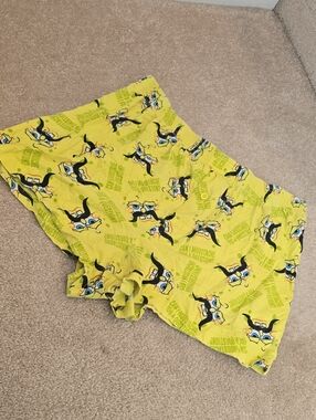 Official Nickelodeon SpongeBob "Moustache" Lounge Shorts - Women's L